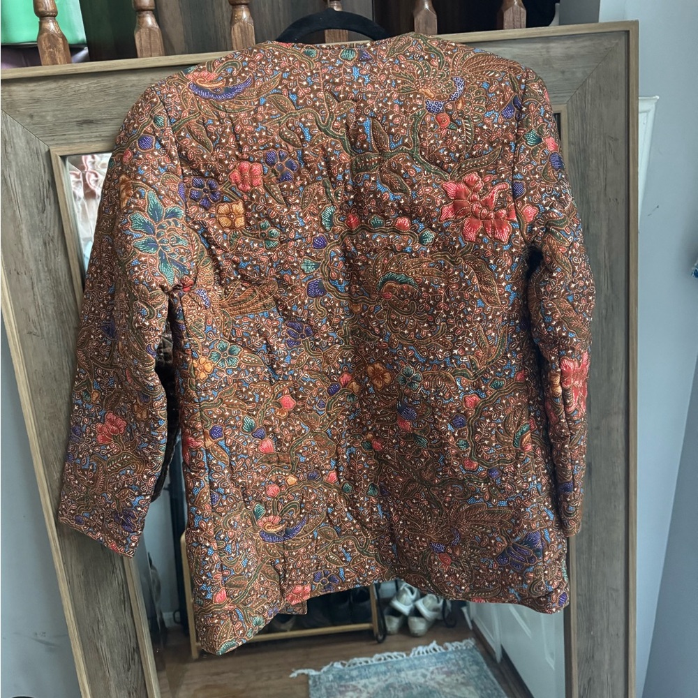 Vintage quilt jacket - Picture 4 of 11
